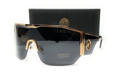 versace ve2220 gold|Versace VE2220 100287 Sunglasses in Gold .